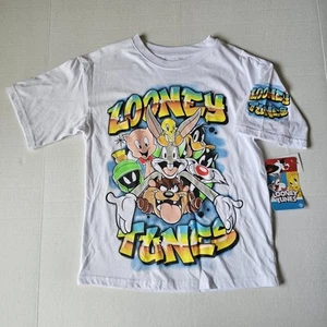 Looney Tunes Boy's T-Shirt Size 8 NEW - Picture 1 of 1