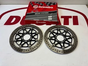 Discos de freno delanteros Ducati Brembo T-drive 320 mm 848 Panigale V2 208A98511 - Imagen 1 de 10