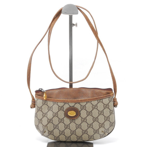 Borsa a tracolla Gucci shouler vintage piccola pvc