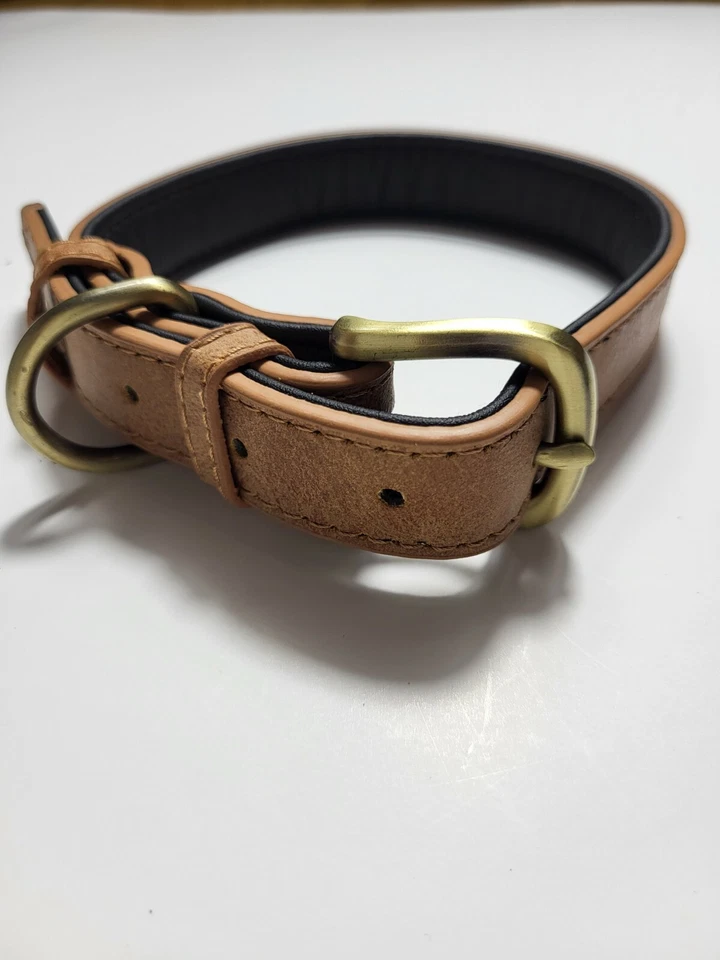  Collares Perro con Correa Clásico Super Fibra Lujo Perro con Correa Mismo Color Foto 1 de 1