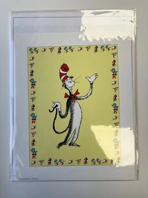 Dr. Seuss "El gato en el sombrero" - Impresión artística Foto 1 de 2