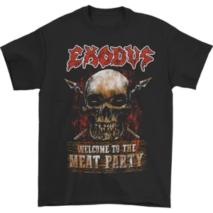 Camicia Exodus Music Band Music Lover cotone pesante nero unisex S-5XL TT078 - Foto 1 di 3