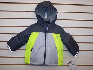 Kleinkind Jungen OshKosh B'gosh abnehmbare doppellagige dreifarbige Jacke Größe 2T - 4T - Bild 1 von 4