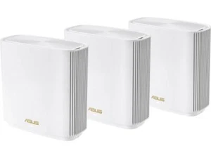 ASUS ZenWiFi Whole-Home Tri-band Mesh WiFi 6E System (ET8 3PK), Coverage up to - Picture 1 of 5