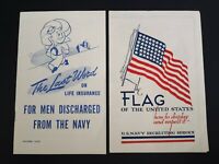 Treasury Dept. WWII Songbook Pamphlets "Songs for War Bond Rallies" WFD-940 U.S