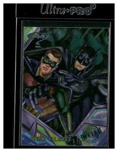 1995 Fleer Metal Batman Forever #89 Red Alert