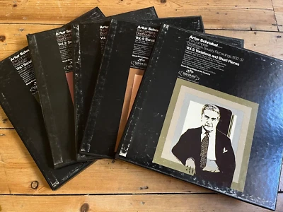 6063-67 Schnabel Complete Beethoven Society Recordings 1932-37 5 Box sets 16 LPs - Image 1 of 4