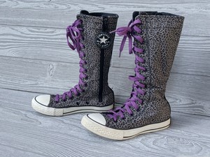 kids knee high converse
