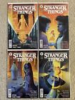 Stranger Things Into The Fire #1-4 couverture un ensemble complet 2020 bandes dessinées cheval noir