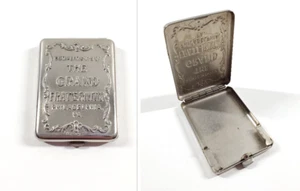 Antique The Grand Fraternity Philadelphia PA Arch St Match Holder Safe Masonic - Picture 1 of 10