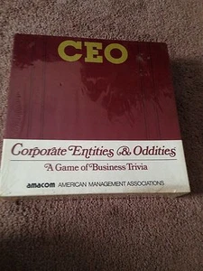 NEW SEALED Vintage CEO-Corporate Entities & Oddities Board Game - Picture 1 of 2
