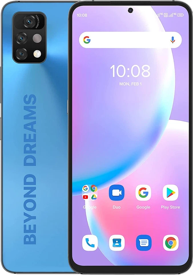 UMIDIGI A11 Pro Max 6.8" Global Unlocked Smartphone 4+128GB Helio G80 Android11 - Image 1 of 2