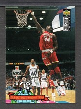 1994-95 Collector's Choice - Hakeem Olajuwon Silver Signature #399