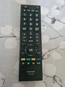 Genuine CT-90326 ,CT90326 Original Remote Control For Toshiba TV's - Picture 1 of 2