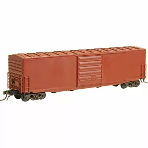HO Kadee 4116 Undecorated 50' PS-1 Hydrocushion Boxcar 10' Door wo/Roofwalk Kit - Picture 1 of 4