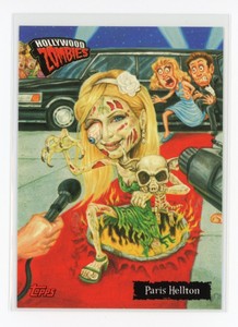 PARIS HELLTON (HILTON) 2007 Topps Hollywood Zombies P2 PROMO CARD