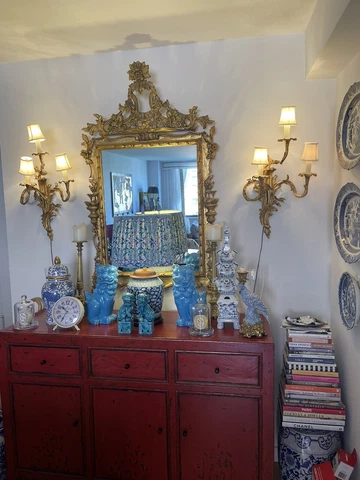pair of Rococo Sconce Lamps Cover