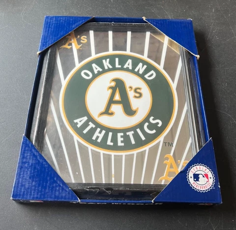 Team Locker Oakland A's MVP Baseball Magnetic Hanger MLB Sports NIP Cover