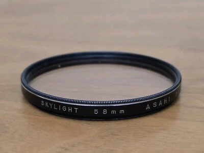 Genuine ASAHI PENTAX 58mm Skylight Filter - M2518 - Image 1 of 3