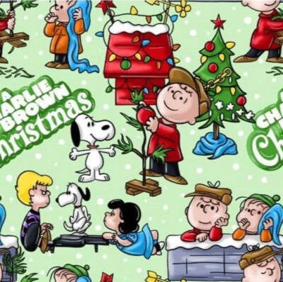 Charlie Brown Christmas Super SOFT Luxe Leggings Peanuts Snoopy Plus OS TC rts - Image 1 of 2