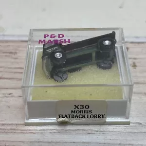P & D MARSH #X30 Morris Flatback Lorry, N Gauge, MODEL RAILWAY FIGURES - Picture 1 of 3
