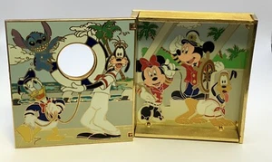 Pin Disney Cruise Line STITCH High Sea Adventure Capitán Mickey Ship Log LE 500 XL - Imagen 1 de 3