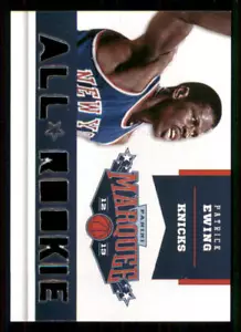 2012-13 Panini Marquee All-Rookie Team Laser Cut #6 Patrick Ewing - Picture 1 of 2