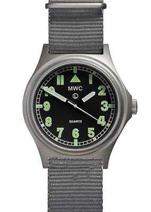 Reloj actual edición ejército británico del Ministerio de Defensa MWC G10 OTAN número de stock: 6645-99-472-3228 - Imagen 1 de 7