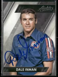 Dale Inman Signed 2017 Absolute IP Auto #28 - Picture 1 of 2
