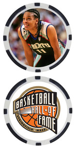 TERESA WEATHERSPOON - BASKETBALL HALL OF FAMER - COLLECTIBLE POKER CHIP