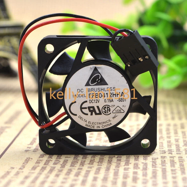 1pc Delta EFB0412HHA 4010 4CM 12V 0.15A 2-wire Double Ball Server Cooling Fan - Image 1 of 1