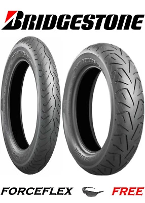 JUEGO DE NEUMÁTICOS BRIDGESTONE H50 BATTLECRUISE 80/90-21 Y 130/90-16 HARLEY SPORTSTER Foto 1 de 4