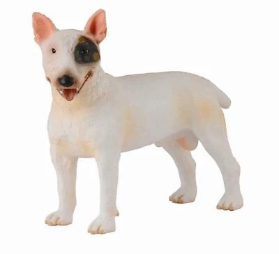 CollectA NUEVO * Bull Terrier * 88384 Perro Breyer Figura Juguete Réplica Foto 1 de 4