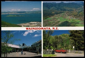 Wainuiomata Neuseeland Mehrfachansicht Postkarte - Bild 1 von 2