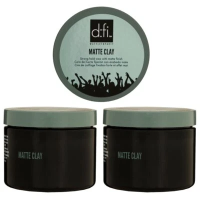 Revlon d:fi Matte Clay 2 x 150 g Haarwachs mattes Wachs starker Halt Set