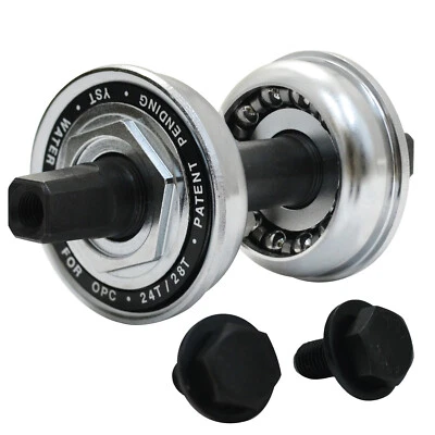 YST BMX Wernch Type Water Proof System 127mm Square Taper Spindle BB , Silver - Image 1 of 4