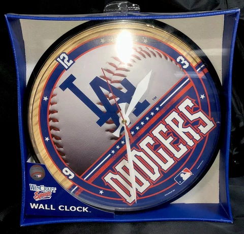 MLB Los Angeles Dodgers Wincraft Wall Clock Cover