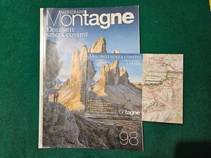 Meridiani Montagne 98 "Dolomiti senza Confini" con cartina - Foto 1 di 1