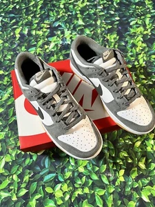 Size M 9- Nike Dunk Low Smoke Grey Gum - Picture 1 of 4