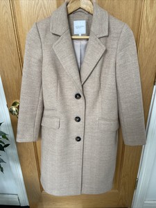 Principles Beige Coats, Jackets 