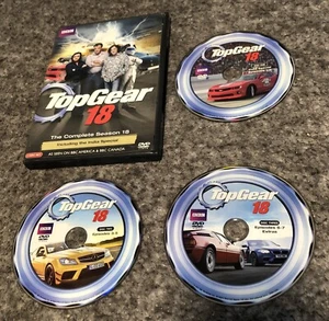 Top Gear: The Complete Season 18 (3-DVD Set, 2012) BBC Region 1 OOP - Picture 1 of 2