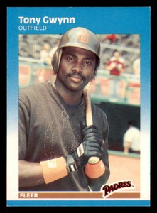 1987 Fleer #416 Tony Gwynn