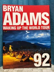 BRYAN ADAMS WAKING UP THE WORLD TOUR 92 Libro del programa japonés - Imagen 1 de 8