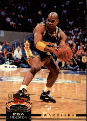 1992-93 Stadium Club #350 Byron Houston RC - NM - Image 1 of 2