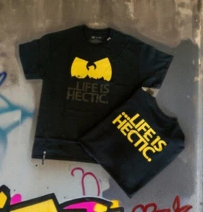 WU TANG X LRG T SHIRT SIZE 3XL LIFE IS HECTIC TEE RAEKWON RZA METHOD MAN Dunks - Picture 1 of 3