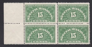 EE. UU. SELLO #QE2a --- 15c MANEJO ESPECIAL -- BLOQUE DE 4 -- 1955 -- COMO NUEVO - Imagen 1 de 2