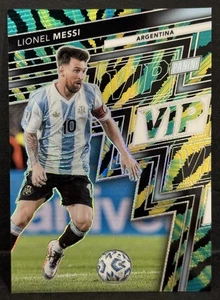 Pack VIP Panini The National Gold 2025 Argentina Lionel Messi Baja Stripe Prizm - Imagen 1 de 4