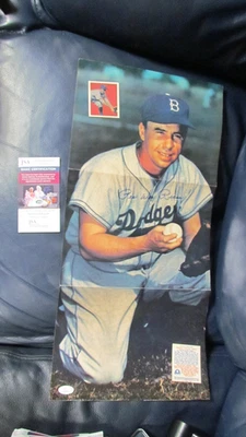 Pee Wee Reese signed Poster JSA Certified - Image 1 of 4
