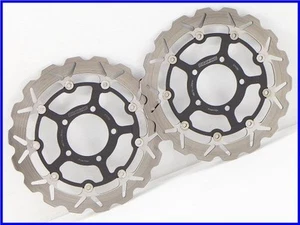 KAWASAKI 2005 ZX-10R BRAKING Front wave disc rotor set - Picture 1 of 10