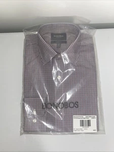 NWT Bonobos Tailored Slim Fit Long Slv Shirt 15 x 33 Daily Grind Wrinkle Check - Picture 1 of 5